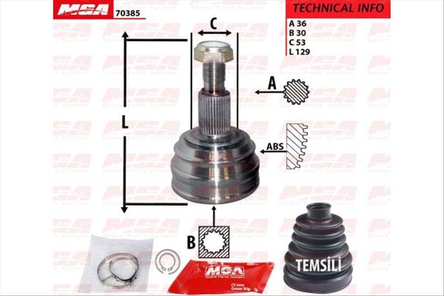 DIS AKS KAFASI (VW GOLF 98-06  AUDI A3 97-03  SEAT LEON 00-06)