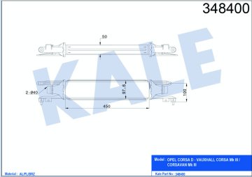 TURBO RADYATORU CORSA D Z13DTJ A13DTC Z13DTH Z13DTE Z13DTR