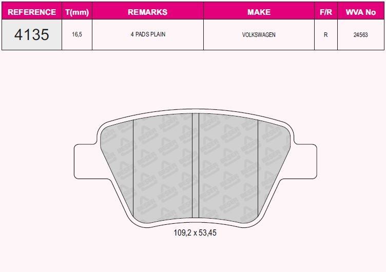 Arka Balata Caddy-Golf6-Jetta-A3-Octavıa-Superb 10=>(Gdb1841)