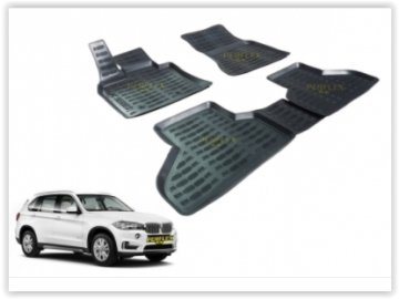 Paspas 3D X-Mat Havuzlu Bmw F15 X5 14=> (Siyah)