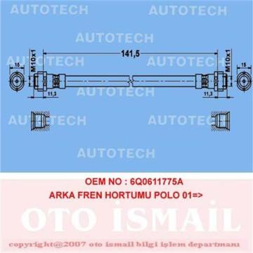 ARKA FREN HORTUMU POLO 01=>