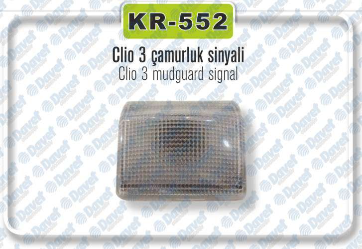 CAMURLUK SINYALI LAMBASI CLIO III