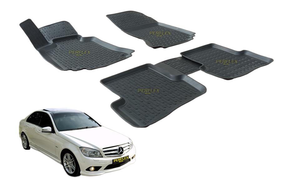 PASPAS 3D X-MAT HAVUZLU MERCEDES W204 C SERİSİ (08-15) (BEJ)