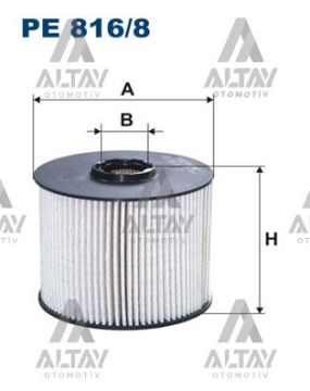 YAKIT FİLTRESİ (MAZOT) FOCUS 10=> 2.0TDCI / MONDEO 10=> 2.0TDCI / KUGA 12=> 2.0TDCI / 508 / 5008 / C5 2.0 HDI