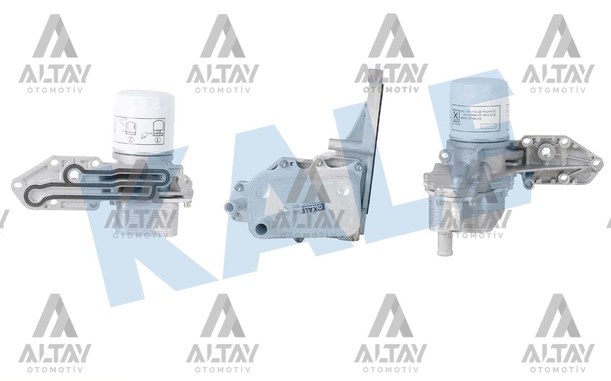 YAĞ SOĞUTUCUSU TRANSIT 14=> V363 2.2 TDCI ARKADAN İTİŞ KOMPLE (METAL TİP FİLT.)