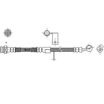 ÖN FREN HORTUMU SOL ACCENT
