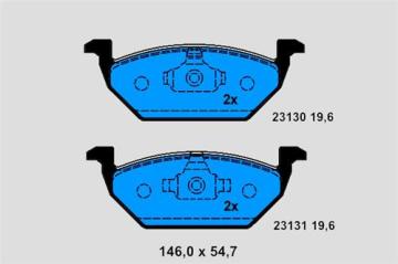 Ön Balata Golf Iv Bora (97-6.05) Polo 99=> Octavıa 97=>Leon Toledo 99-06 Ibıza 02=> Audı