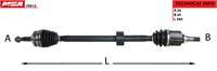 AKS KOMPLE SAG (TOYOTA: COROLLA-AURIS 1.6 VVTI BENZINLI MAN.-OTOM. 13>16 / COROLLA 1.6 MAN.-OTOM. 16> )