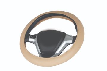 DİREKSİYON KILIFI GEÇMELİ NOKTALI BEJ