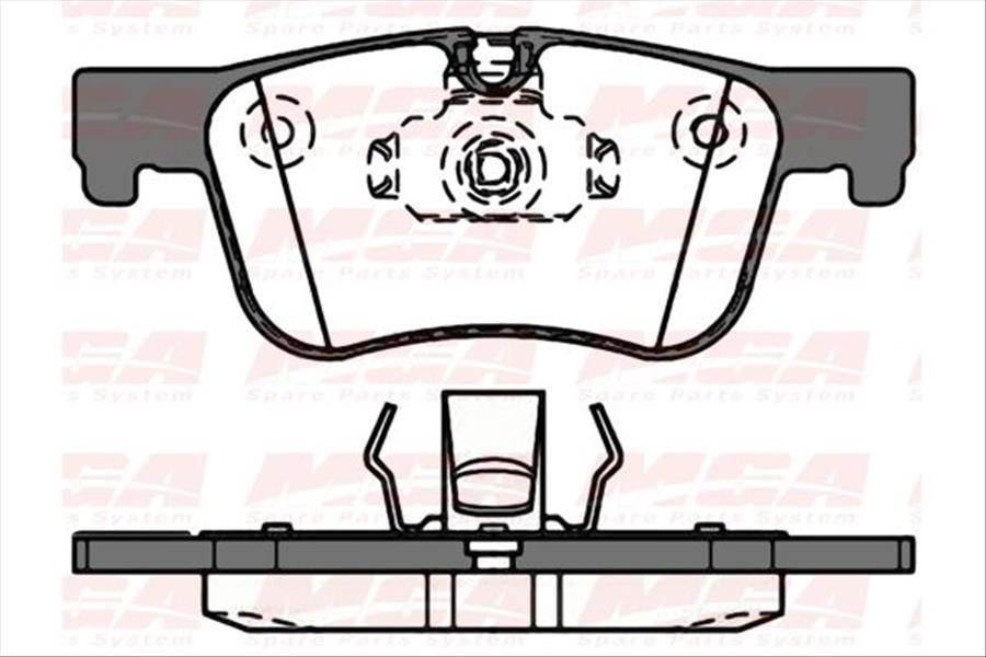Fren Balatası On (Bmw: 3Serısı 11- 1Serısı 10-)