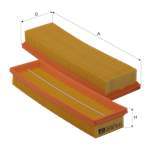 HAVA FILTRESI CLIO I 1,2 , EXPRESS 1,2I , RAPID 1,2 , TWINGO 1,2