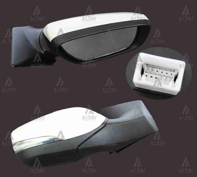 AYNA DIŞ DİKİZ ELANTRA 11-16 ELEKTRİKLİ SİNYALLİ SAĞ