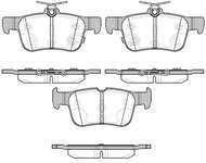 FREN BALATA ARKA-(FORD : MONDEO V / FORD : KUGA / )