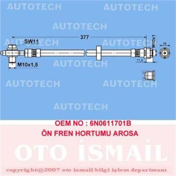 ÖN FREN HORTUMU AROSA