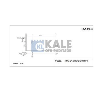RADYATÖR KLİMA ELANTRA 96-01