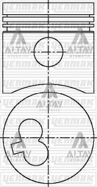 PİSTON SEGMANLI CERES 2.4 STD