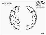 Kampana Balata Levyelı  ( Renault: Kangoo Clıo Iv Captur 08 -  / Dacıa: Logan Dokker Dodgy Duster 07 - )