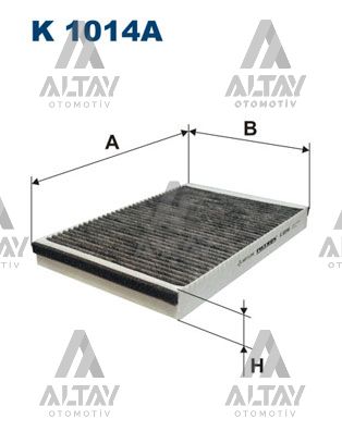 POLEN FİLTRESİ ASTRA G / ASTRA H / ZAFIRA A 98=> KARBONLU