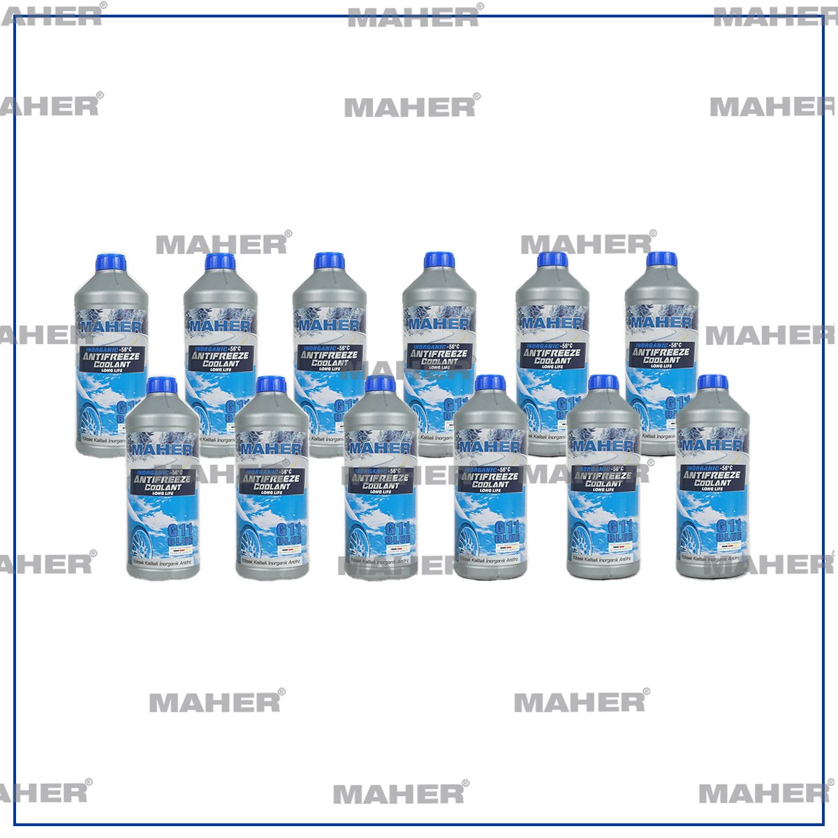 ANTİFRİZ MAVİ SERİ ( TÜM MODELLER ) İNORGANİK -56° 1.5 LİTRE