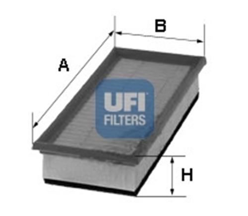 HAVA FİLTRESİ PARTNER (06-)-BERLINGO (05-)-P206 (04-)-P207 (06-)-P307 (04-)-P308 (07-) C3-C4 1.6HDI