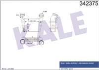 INTERCOOLER RADYATORU (VW PASSAT 01-05  SKODA SUPERB 02-08) AWT