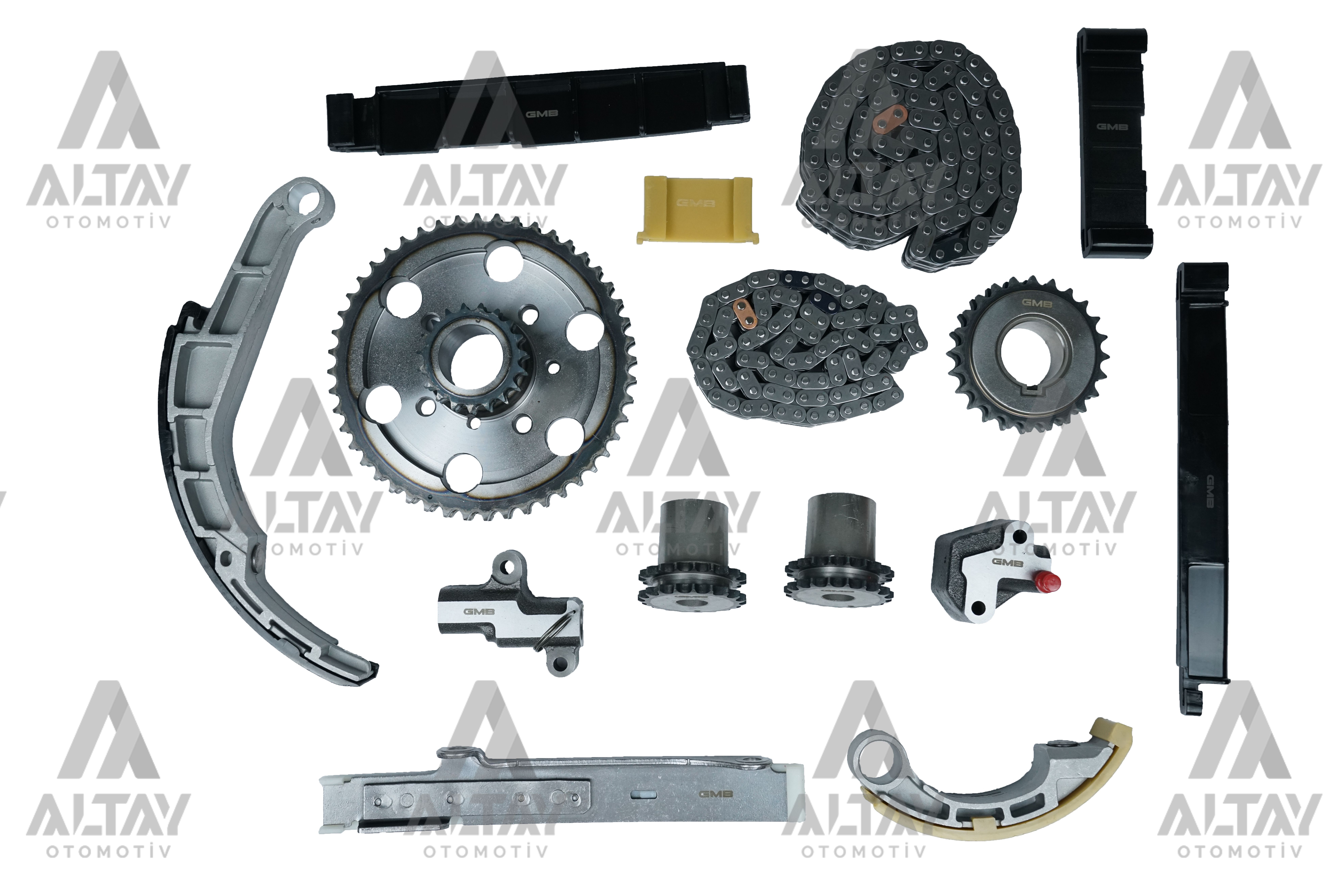 EKSANTRİK ZİNCİR SETİ PICKUP 06-10 NAVARA YD25DDTI / EURO-4 ÇİFT SIRA ZİNCİR