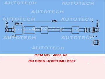 ÖN FREN HORTUMU HINO