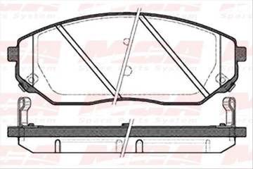 Balata Fren On-(Kıa: Sorento 08>10  )