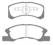 Balata Fren On-(Daıhatsu: Coure 04>10 / Mıtsubıshı: Space-Star 2013>2015 / Attrage 2013>  )