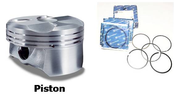 Motor Piston+Segman 0.50 Z16Xe Astra-Meriva-Vectra-Zafira 1.6İ 16V (79.00) (4 Sil)