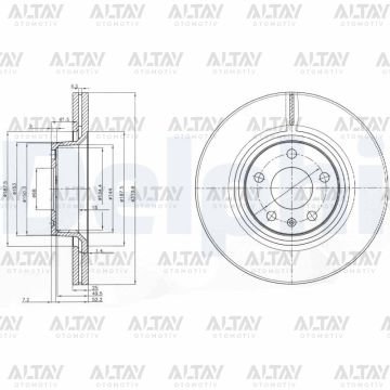 FREN DISKI A6 05-11 ON 314MM (SET)