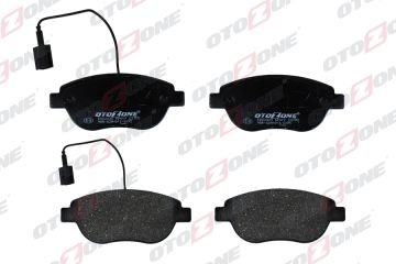ÖN BALATA PUNTO EVO 1.3-1.4-1.6D MTJ 09=> 500-500C 1.3DMJ 10=> GRANDE PUNTO 1.6DMTJ 09=> ÇİFT FİŞLİ