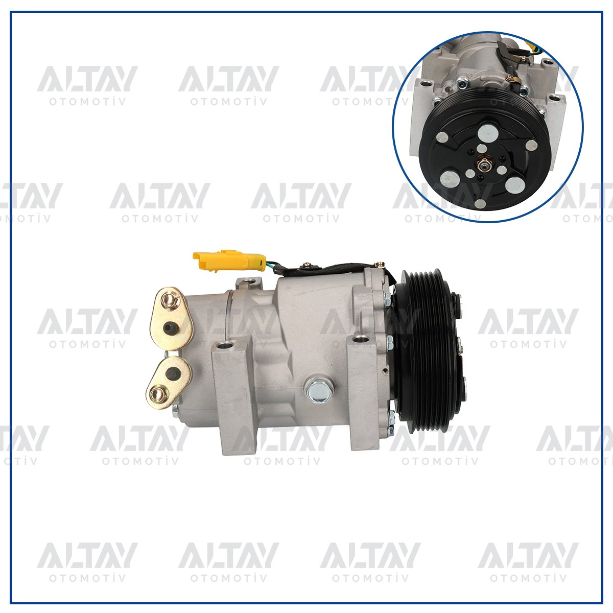 KLİMA KOMPRESÖRÜ COMBO E / BERLINGO CII-CIII / XSARA / 206+ / 307 / PARTNER