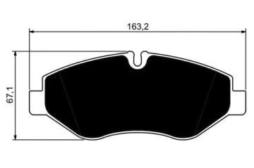 Ön Balata Daıly Iıı 2.3-3.0 06=> (3.5 Ton Üzeri) (Fişli)
