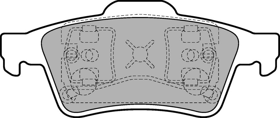 ARKA FREN BALATASI NISSAN PRIMERA P12 03> 10 LAGUNA II LATITUDE 11>13 2,0 DCI CONNECT 02> FOCUSII FOCUSIII C.MAX 1.6 TDCY 04>
