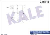 TURBO RADYATORU İNTERCOOLER (RENAULT: CLIO IV  SYMBOL III    CAPTUR  1.2 1.5 DCI  12- / DACIA: DOKKER  DUSTER  LOGAN II  MCV   LODGY  SANDERO II  SANDERO STEPWAY  1.2  1.5DCI  12-)