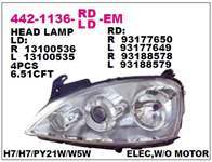 ON FAR SAG OPEL CORSA C 03-05 MERCEKLI