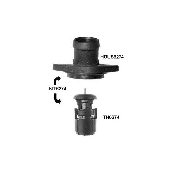 TERMOSTAT(KOMPLE) BORA-CADDY II-III-GOLF III-IV-V-POLO-CORDOBA-IBIZA-FABIA-OCTAVIA-LEON-TOLEDO II