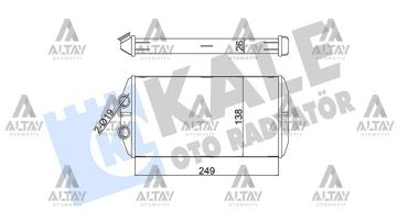 RADYATÖR KALORİFER C-ELYSEE 12=> / 301 12=> APARATLI