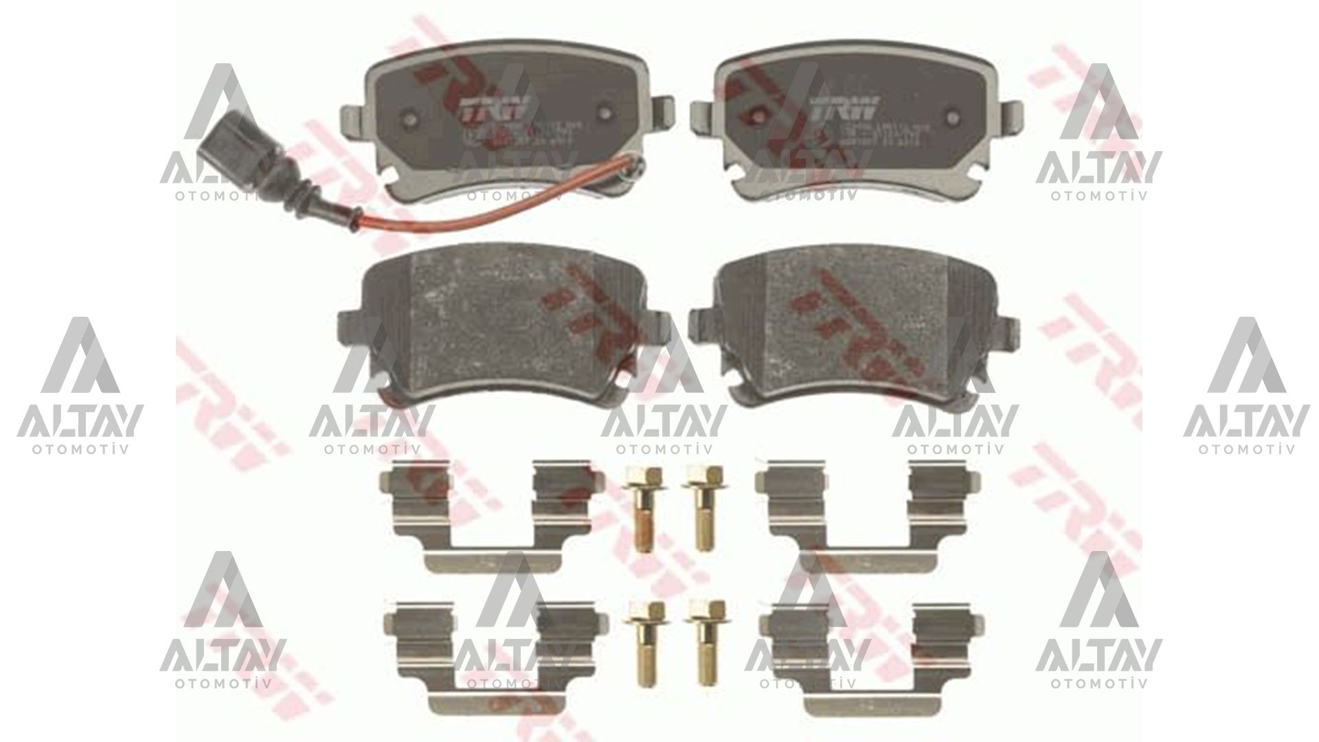 FREN BALATA TRANSPORTER T5 03=> 16''-17'' ARKA FİŞLİ