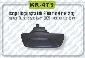 BAGAJ ACMA KOLU DIS KANGOO III (TEK KAPI)
