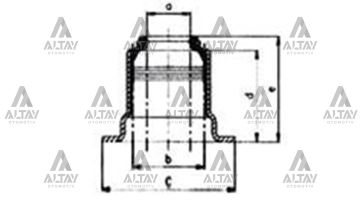 SUPAP LASTİĞİ MEGANE I-II / CLIO II - 1.4 -1.6 / LOGAN 1.6 16V / 5.5mm (5,5x11x28x16,4)