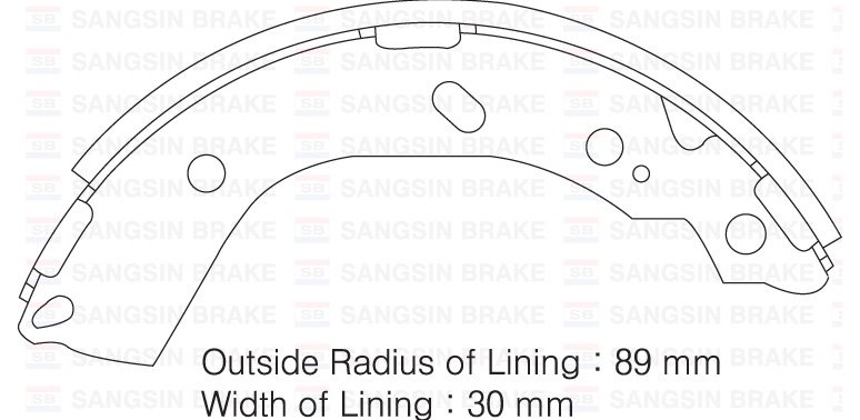 ARKA PABUÇ BALATA GETZ 1.3-1.4-1.5 CRDI-1.6 (02-09) (GS8737)