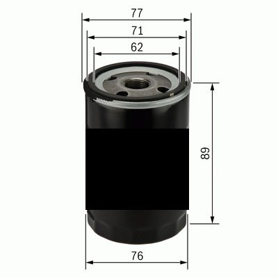 YAG FILTRESI TOYOTA COROLLA 1.4 D4D 2004-2010 AURIS 1.4 D4D 2007-2010 HILUX VIGO 2006->