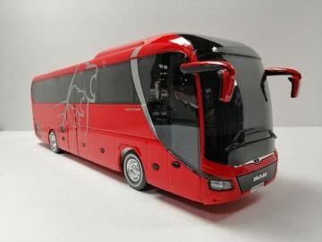 MAKET BOY:68-YÜKSEKLİK:21 CM (1:18 ÖLÇÜ) MAN LION'S COACH (KIRMIZI)