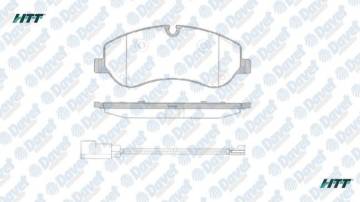 On Fren Balatası Tourneo Custom Transıt Custom V362 2,2Tdcı 12 /> (Arka Tek Teker)
