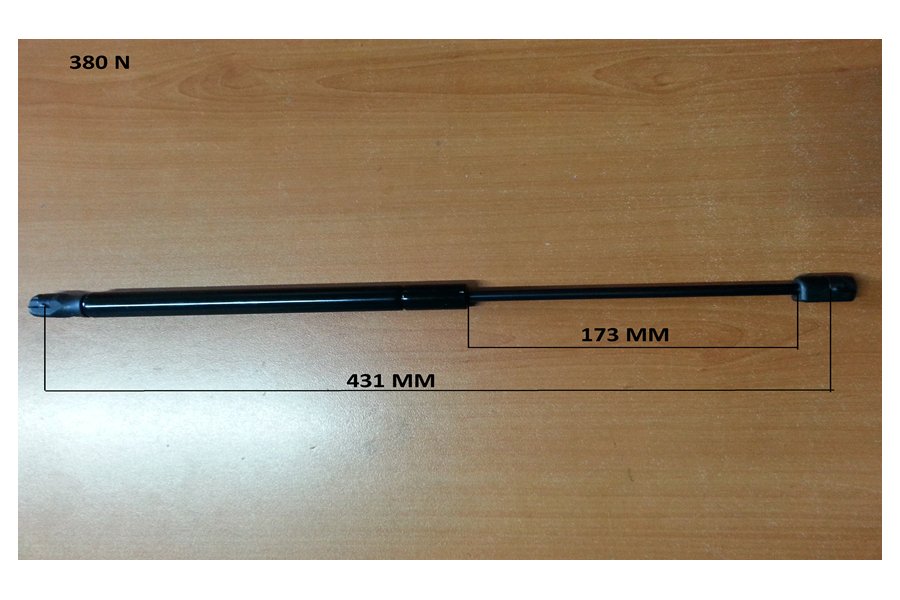 BAGAJ AMORTİSÖRÜ VW POLO 3-5 KAPI (96-02) 380N 34/5