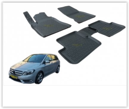 (x) PASPAS 3D X-MAT HAVUZLU MERCEDES W246 B SERİSİ 12=> (SİYAH)