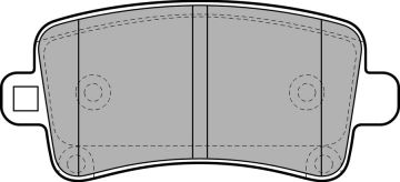 ARKA FREN BALATASI INSIGNIA A 09> 17