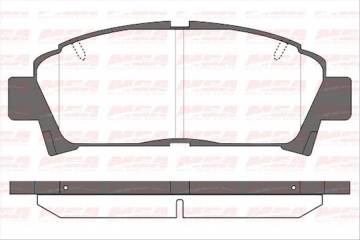 Balata Fren On-(Toyota: Avensıs 00>02 )